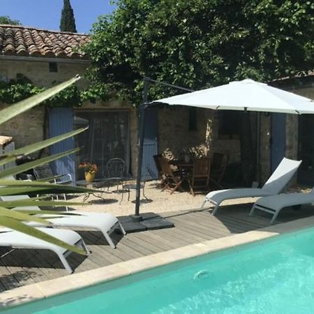 Maison De Plain Pied Pour 4 Pers Piscine Lussan Villa Lussan  Exterior photo