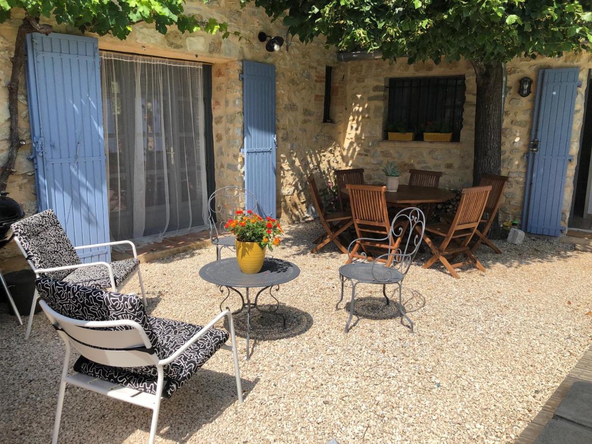 Maison De Plain Pied Pour 4 Pers Piscine Lussan Lussan  Exterior photo